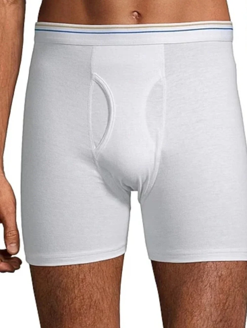 3 PC 2XL Boxer Brief Bundle White